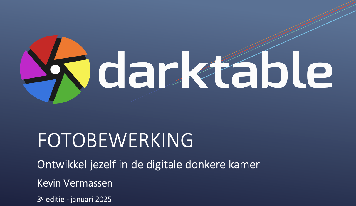 Nieuw boek over darktable